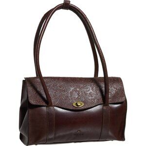 ***WILD WEST Emersyn Turn-Lock Tote Bag - Leather***